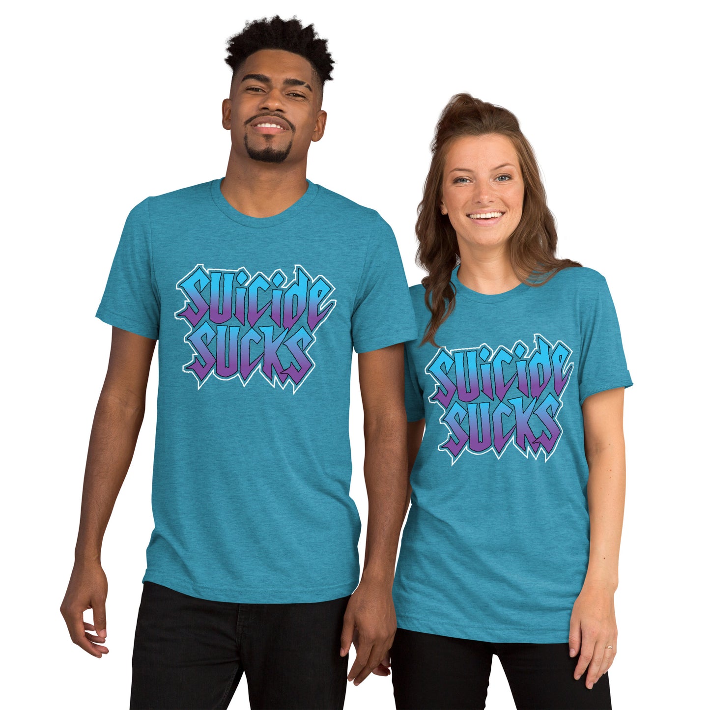 Suicide Sucks Short sleeve t-shirt