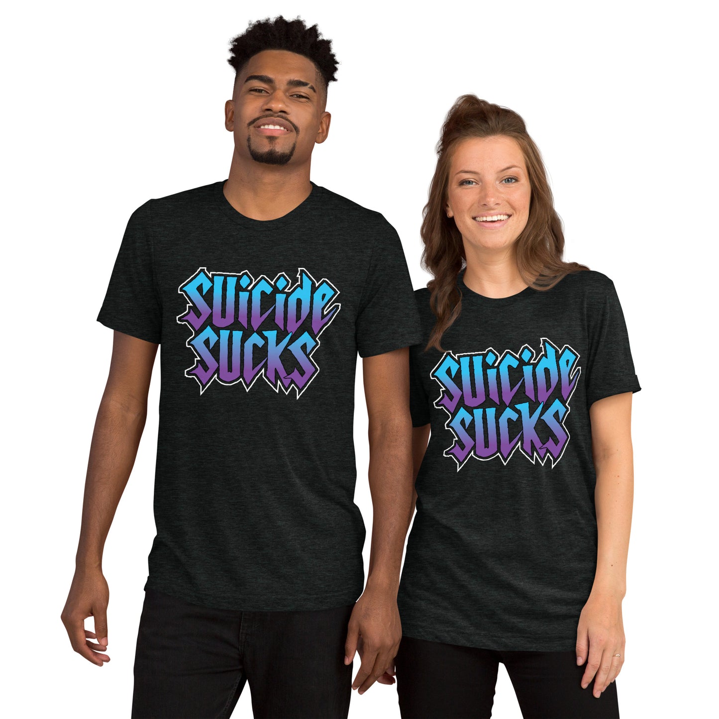 Suicide Sucks Short sleeve t-shirt