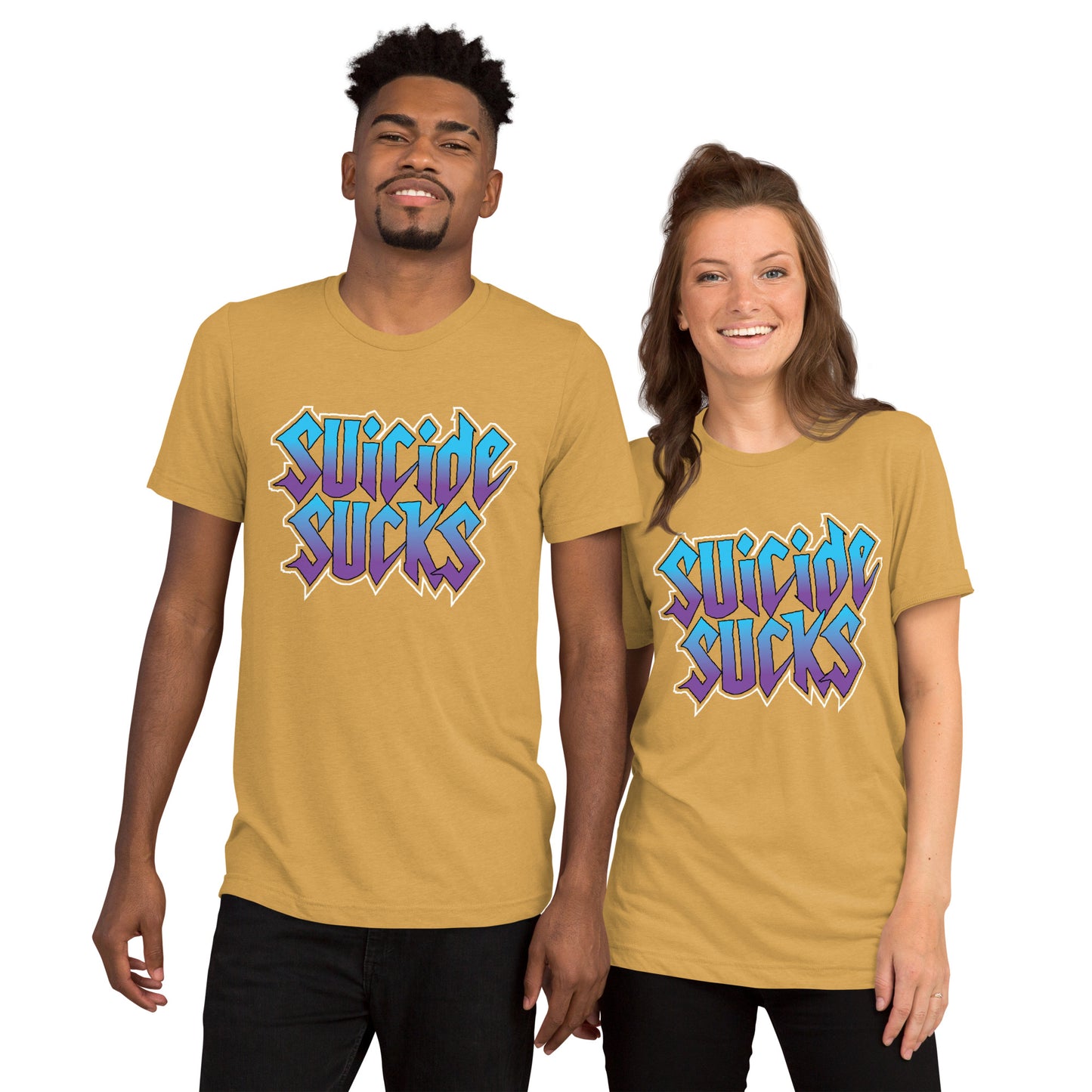 Suicide Sucks Short sleeve t-shirt