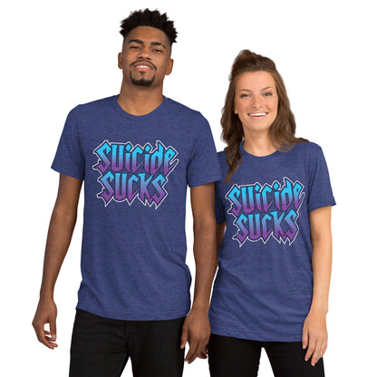 Suicide Sucks Short sleeve t-shirt