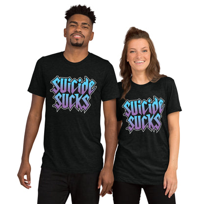 Suicide Sucks Short sleeve t-shirt