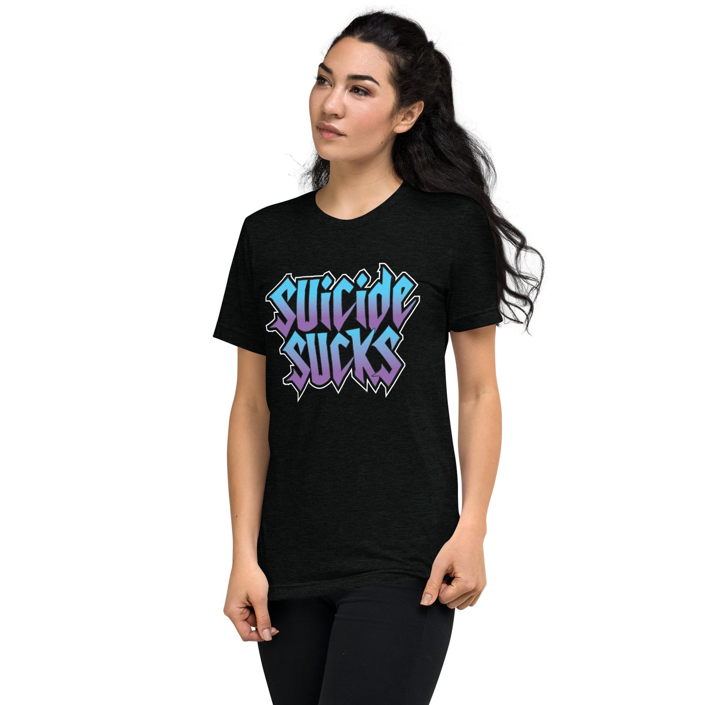 Suicide Sucks Short sleeve t-shirt