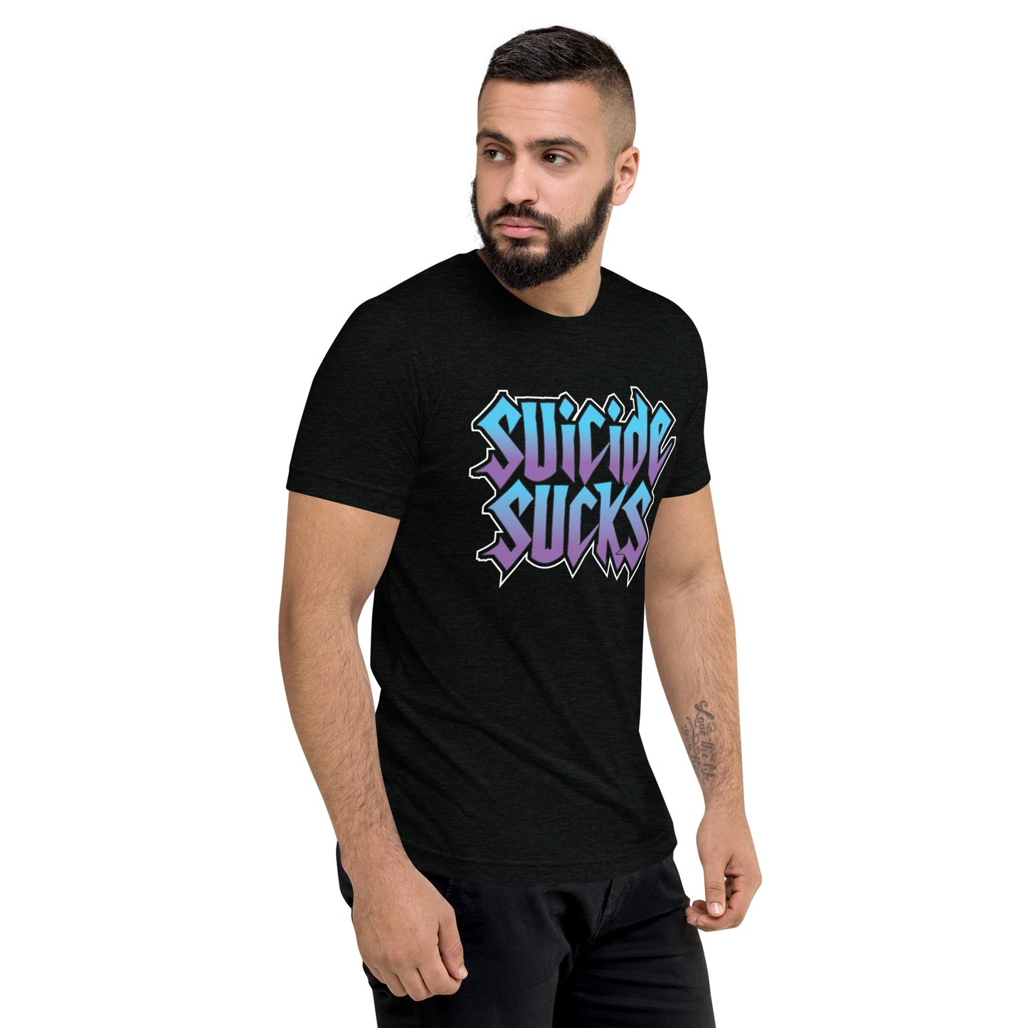 Suicide Sucks Short sleeve t-shirt