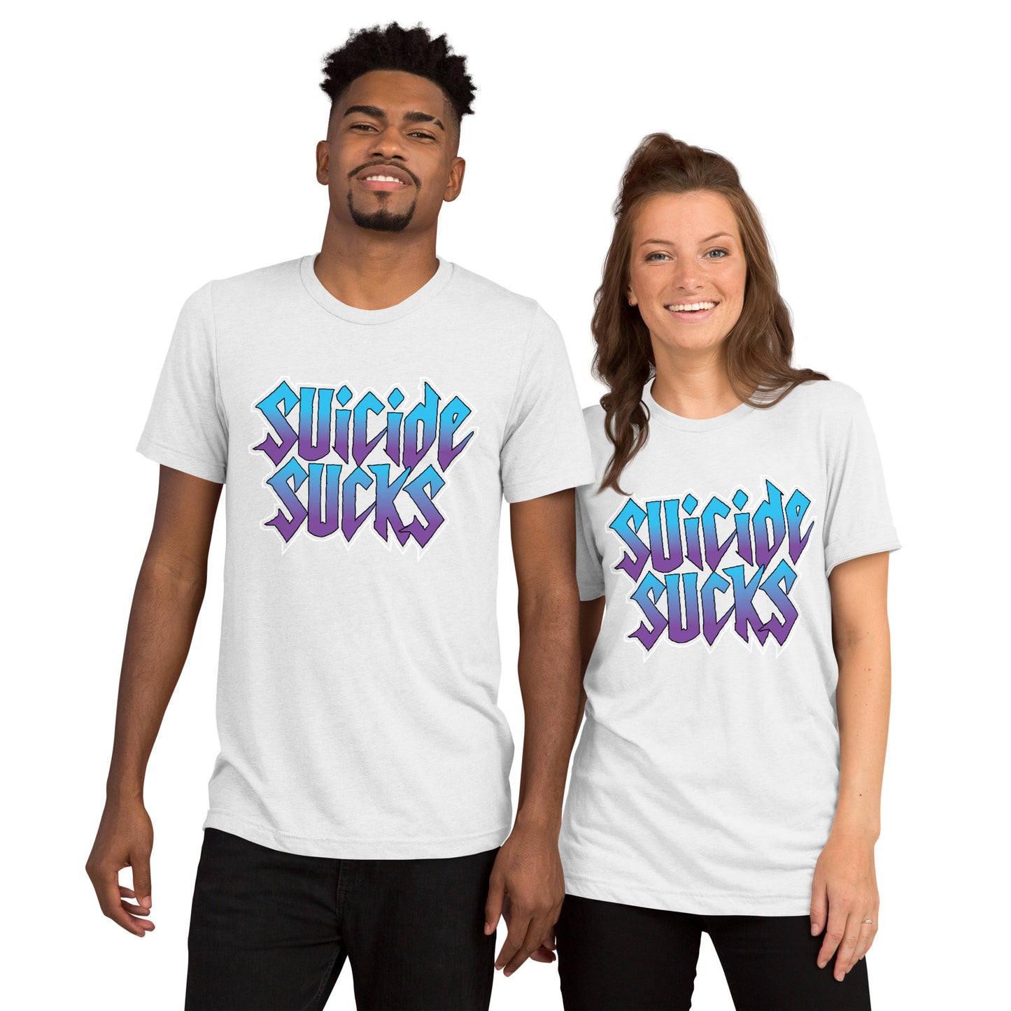 Suicide Sucks Short sleeve t-shirt