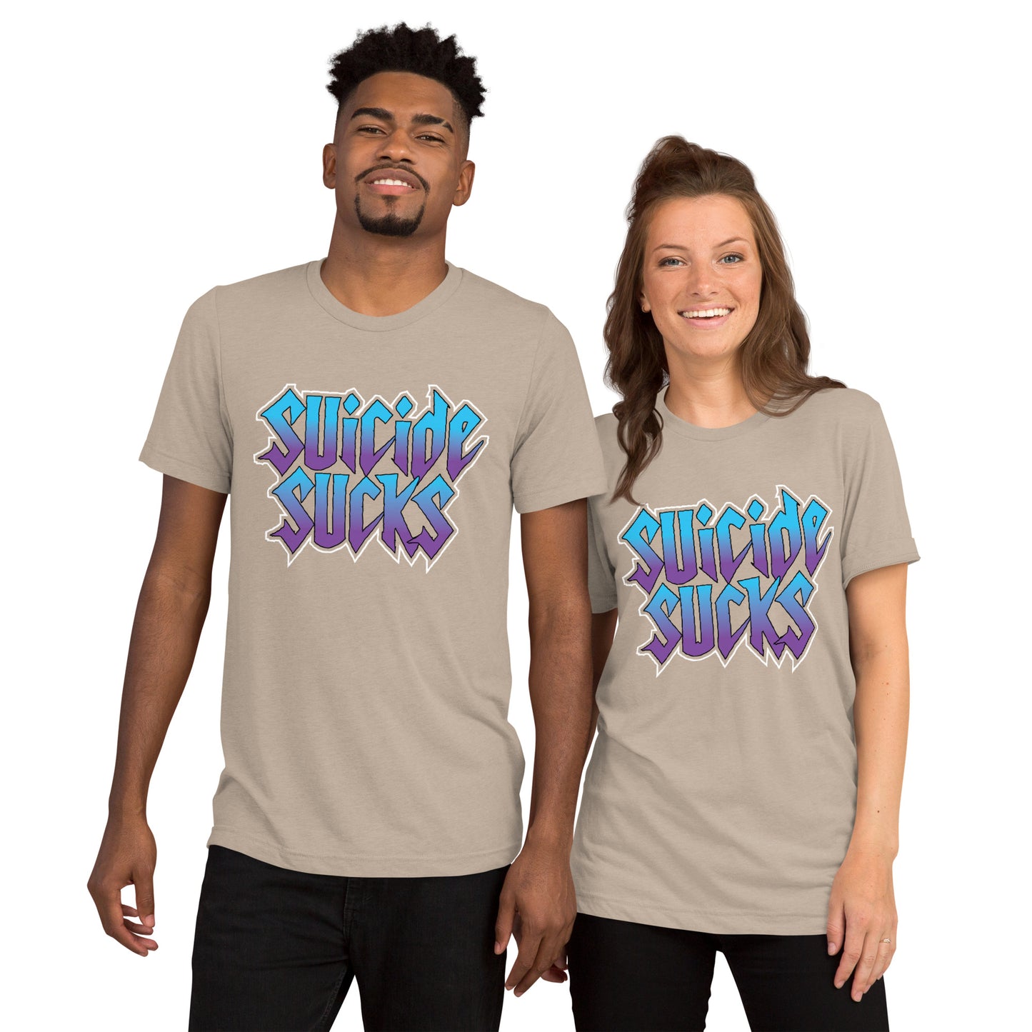 Suicide Sucks Short sleeve t-shirt